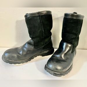 UGG Brooks Leather Suede & Shearling Boots
